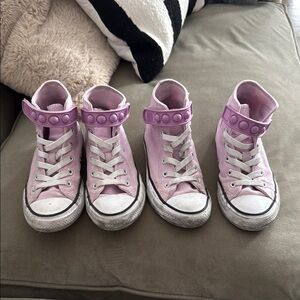 BUNDLE ! Converse Purple High-Top Sneakers